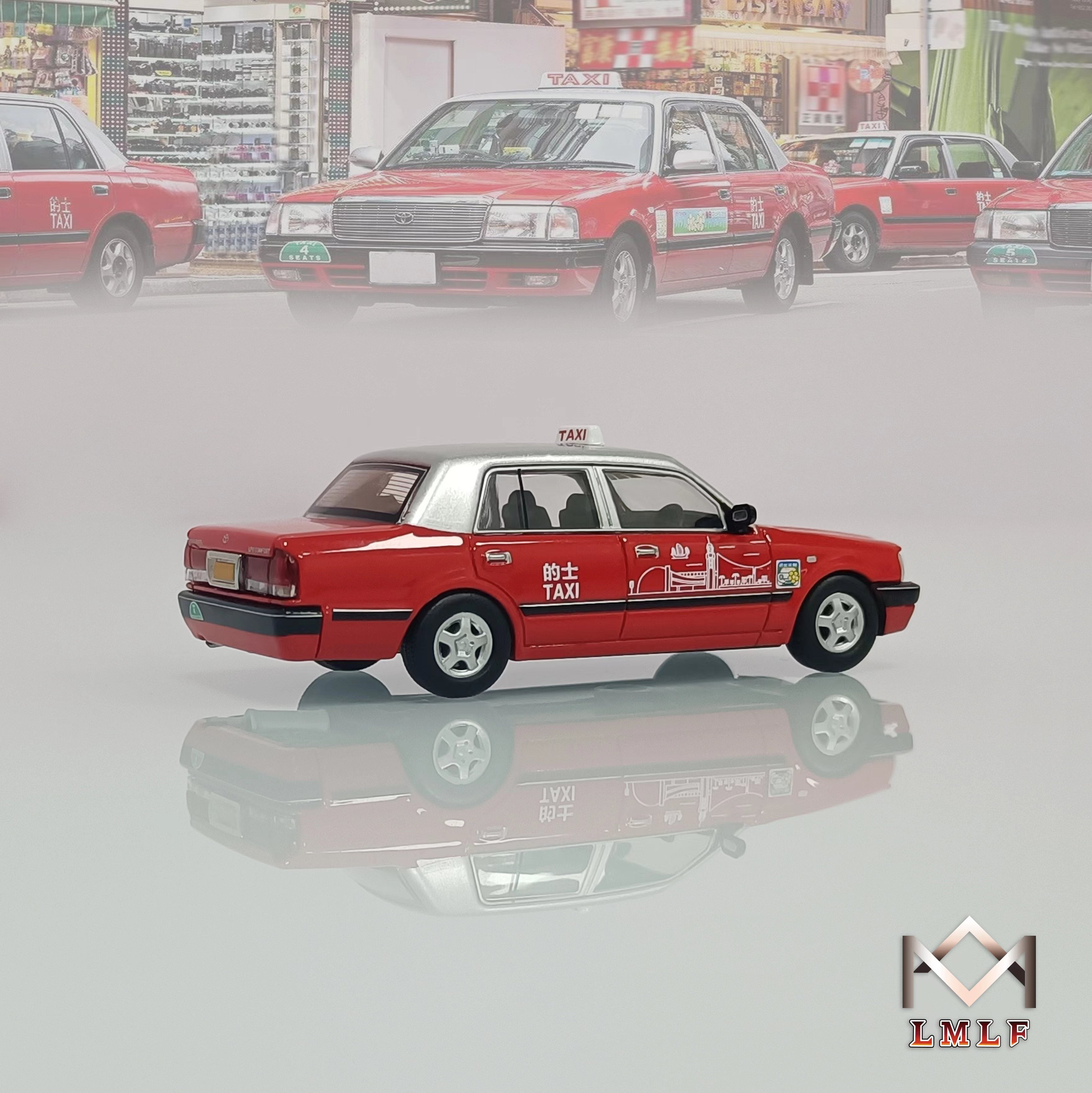 LMLF Model 1:64 Toyota Crown Hong Kong Taxi (3 Colours) – Horizon LMLF Model 1:64 Toyota Crown Hong Kong Taxi (3 Colours) – Horizon