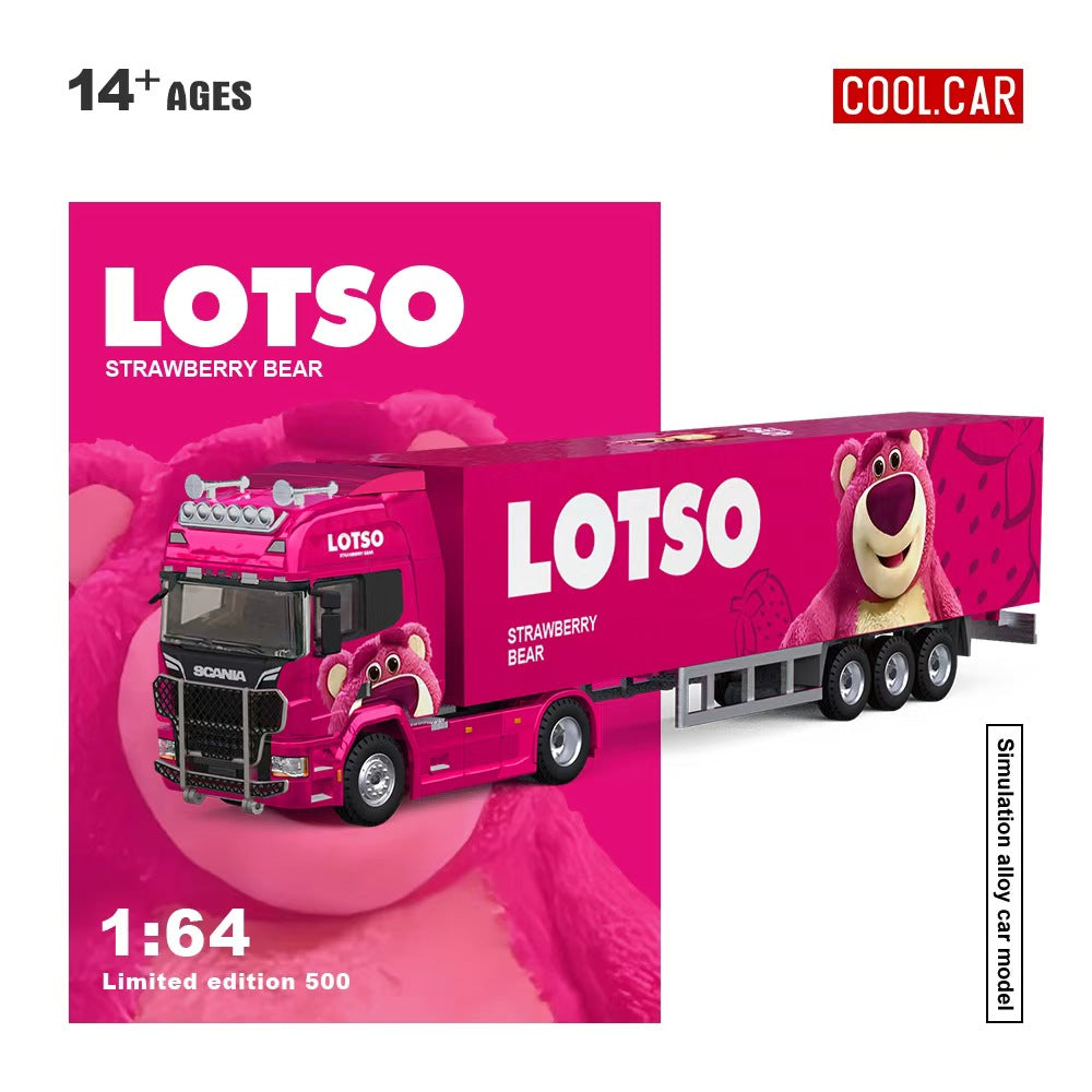 [Preorder] Cool Car 1:64 Scania Container Truck Lotso Livery CC644024