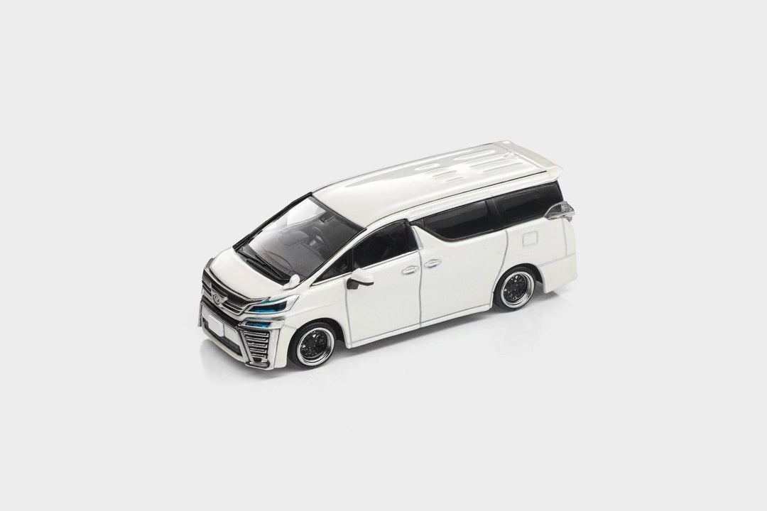 [Preorder] ModelModel 1:64 Toyota Vellfire H30W customized (2 Colours) MM64-Vellfire-001/2