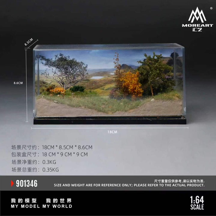 [Preorder] MoreArt 1:64 MOUNTAINOUS TERRAIN OFF-ROADMINIATURE SCENE MO901346