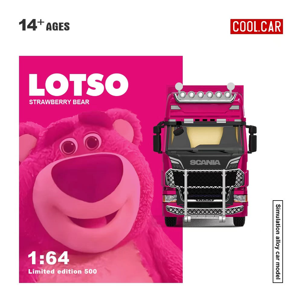[Preorder] Cool Car 1:64 Scania Container Truck Lotso Livery CC644024