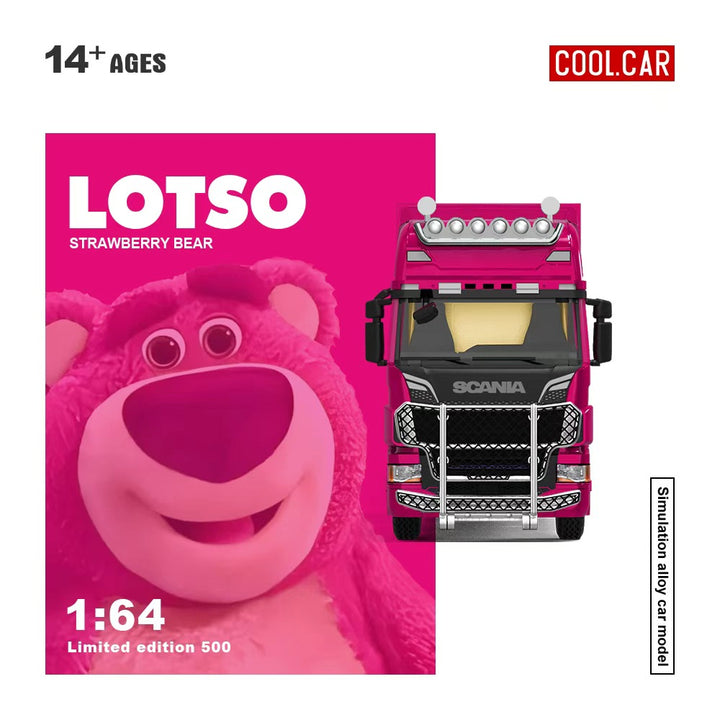 [Preorder] Cool Car 1:64 Scania Container Truck Lotso Livery CC644024