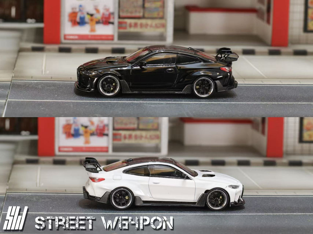 [Preorder] Street Weapon 1:64 BMW G82 M4 Wide-Body (2 Colours)