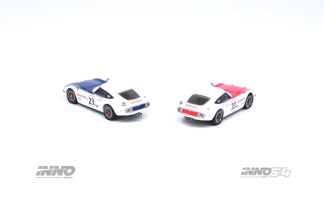 Inno64 1:64 Toyota 2000GT #23 & #33 SCCA 1968 Box Set Collection IN64-2000GT-SCCA68-BS Rear