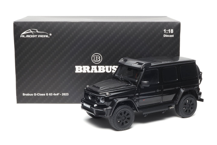 [Preorder] Almost Real 1:18 Mercedes-Benz Brabus G-Class G63 4x4² - 2023 - Obsidian Black