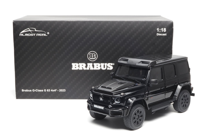 [Preorder] Almost Real 1:18 Mercedes-Benz Brabus G-Class G63 4x4² - 2023 - Obsidian Black