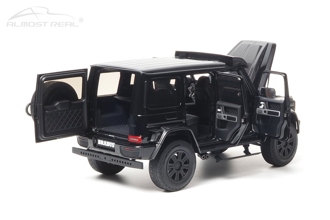 Almost Real 1:18 Mercedes-Benz Brabus G-Class G63 4x4² - 2023 - Obsidian Black