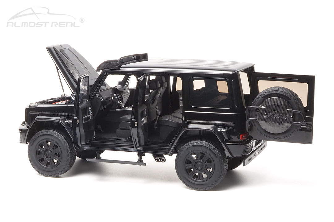 Almost Real 1:18 Mercedes-Benz Brabus G-Class G63 4x4² - 2023 - Obsidian Black