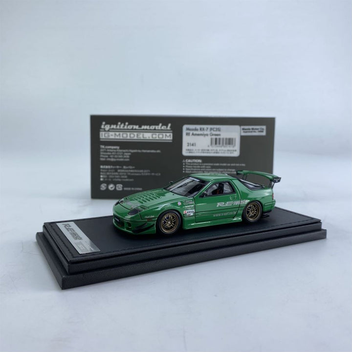 Ignition Model 1:43 Mazda RX-7 (FC3S) RE Amemiya Green IG2141