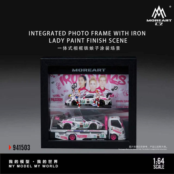 [Preorder] MoreArt 1:64 INTEGRATED PHOTO FRAME WITH IRON LADY PAINT FINISH MO941503
