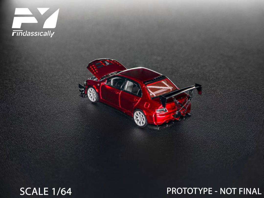 [Preorder] Findclassically 1:64 Mitsubishi 9th Generation Modified - Red (6 Versions)