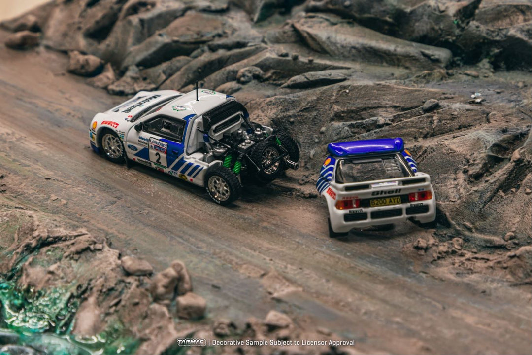 [Preorder] Tarmac Works 1:64 Ford RS200 Lombard RAC Rally 1986 T64P-001-86RAC02