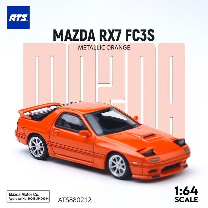 [Preorder] ATS Model 1:64 Mazda RX-7 FC3S (2 Colours) ATS880211/ ATS880212