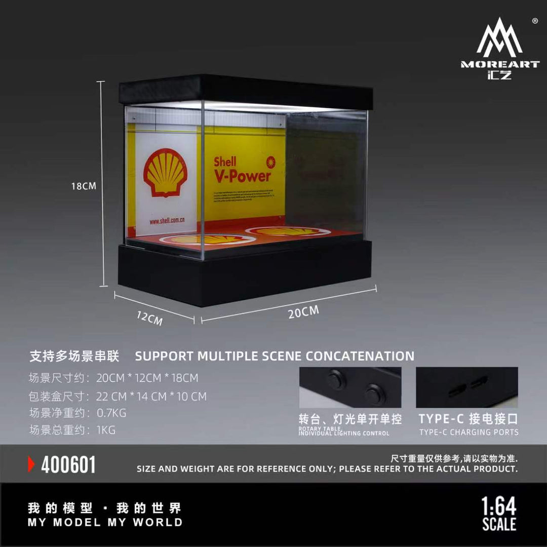 [Preorder] MoreArt 1:64 DUAL-ROTOR ROTATING EXHIBITION HALL (2 Version) MO400601/ MO400602