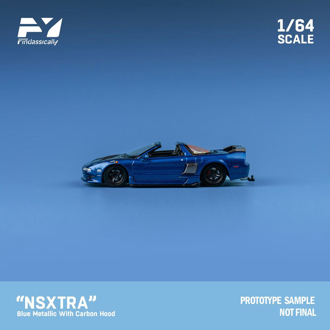 [Preorder] Finclassically 1:64 Honda NSX TRA Transparent Blue (2 Versions)