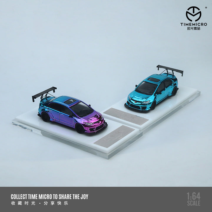 [Preorder] Time Micro 1:64 Honda Civic (2 Colours)