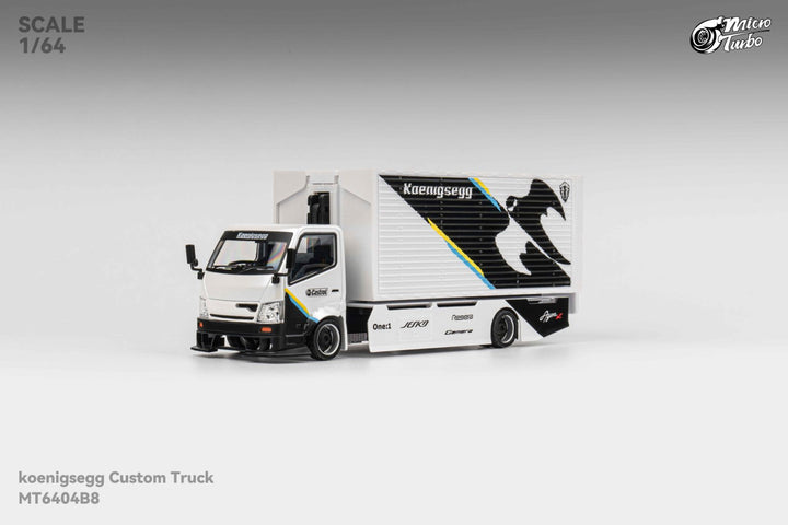 Microturbo 1:64 Koenigsegg Gull Wing Gate Custom Truck MT6404B8
