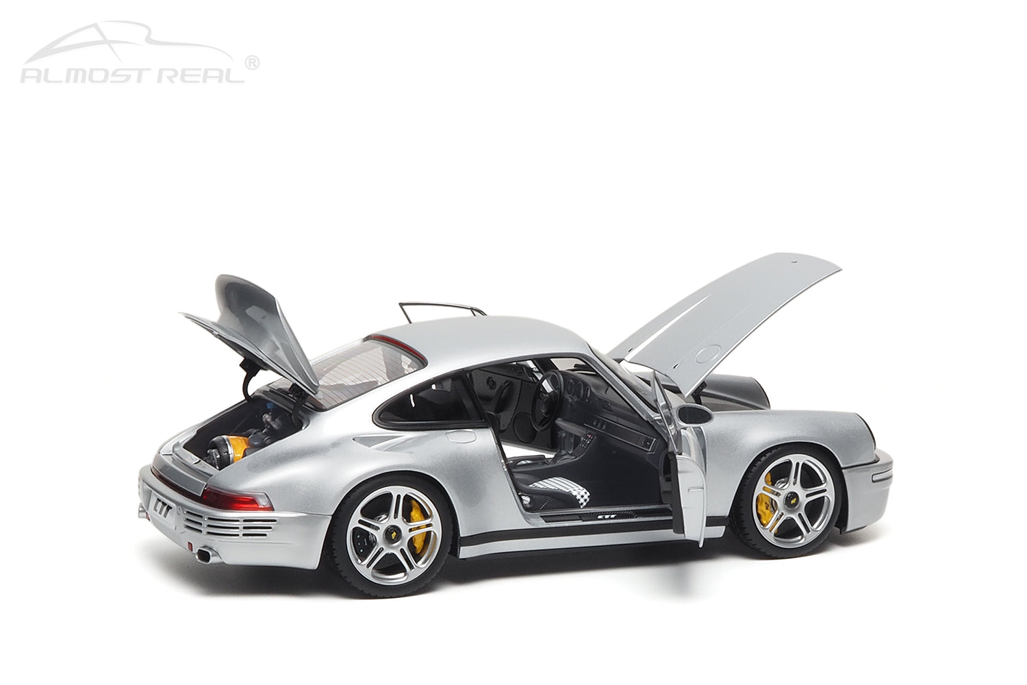 Almost Real 1:18 RUF CTR Anniversary - 2017 - GT Silver – Horizon