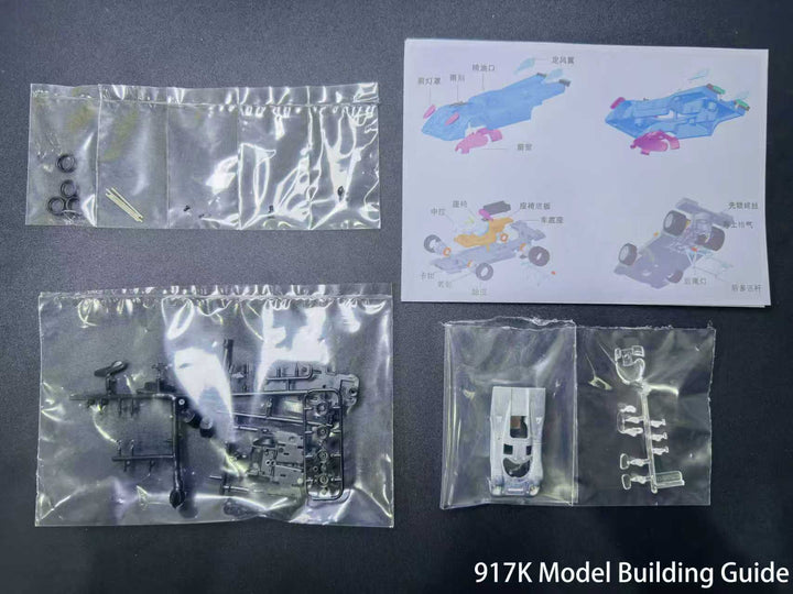 Elite Collectibles 1:64 917K Original color and unpainted parts kit