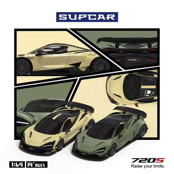 [Preorder] SUPCAR 1:64 McLaren 720S (2 Colours) SC800405/ SC800406