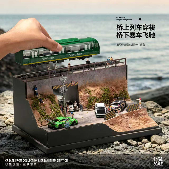 [Preorder] SHOU CANG JIA 1:64 RAILWAY TUNNEL SCENE SCJ-82080