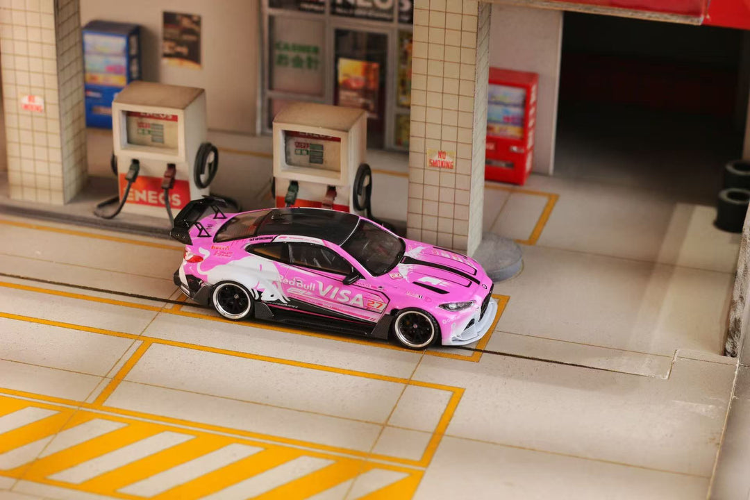 [Preorder] Street Weapon 1:64 BMW G82 M4 Pink Bull Livery