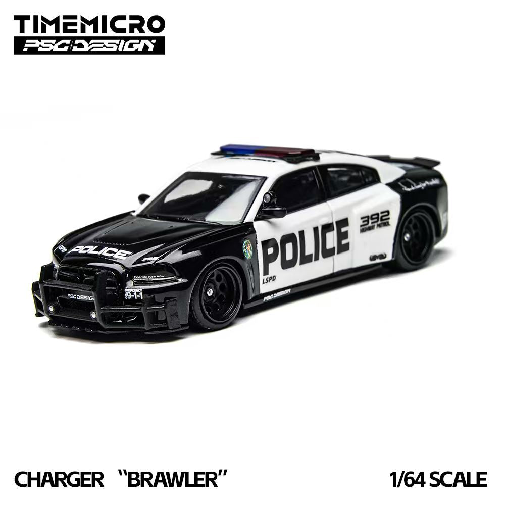 [Preorder] TimeMicro X PSC DESIGN 1:64 ”Charger "Brawler" LSPD TM648201