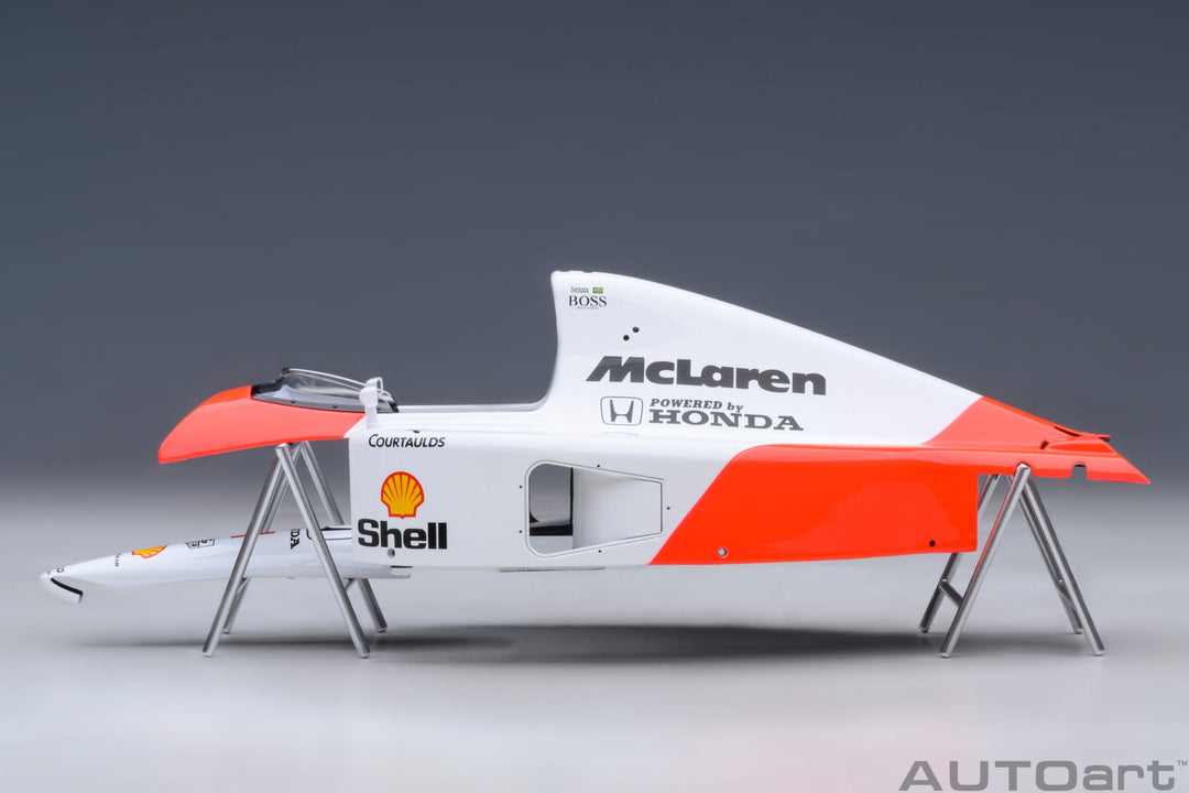 AUTOart 1:18 McLaren Honda MP4/6 1991 A. Sena #1 with McLaren logo 89140