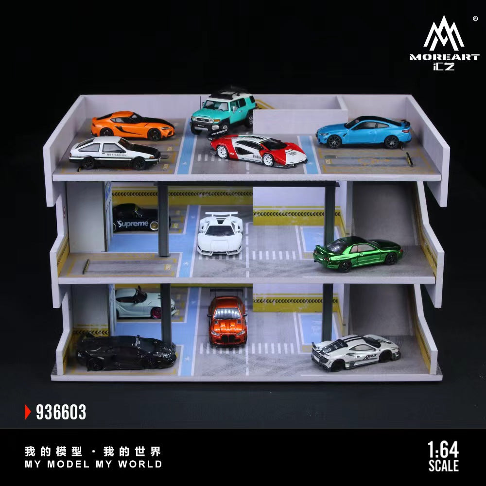 [Preorder] MoreArt 1:64 Scene C of A Japanese Parking Building MO936603