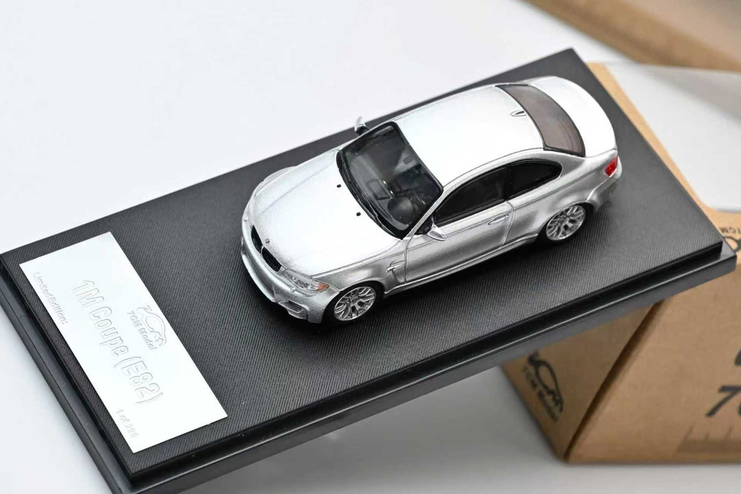 [Preorder] 7CM Model 1:64 BMW 1M Coupe (E82) Glacier Silver Metallic