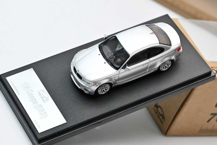 [Preorder] 7CM Model 1:64 BMW 1M Coupe (E82) Glacier Silver Metallic
