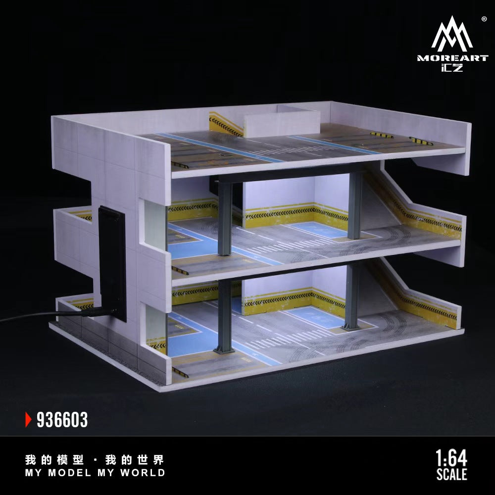 [Preorder] MoreArt 1:64 Scene C of A Japanese Parking Building MO936603
