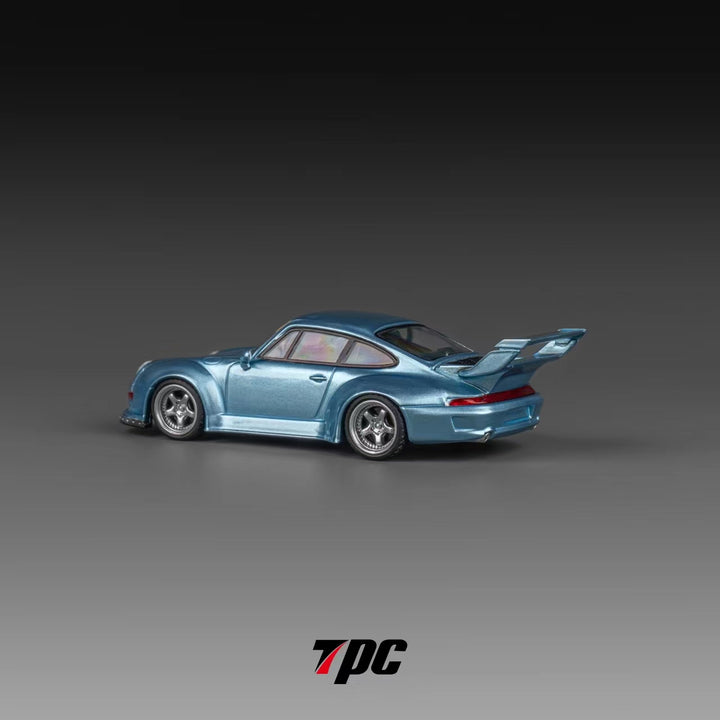 TPC 1:64 Porsche RWB 993 Ice Blue