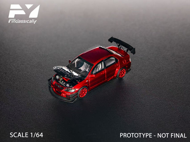 [Preorder] Findclassically 1:64 Mitsubishi 9th Generation Modified - Red (6 Versions)