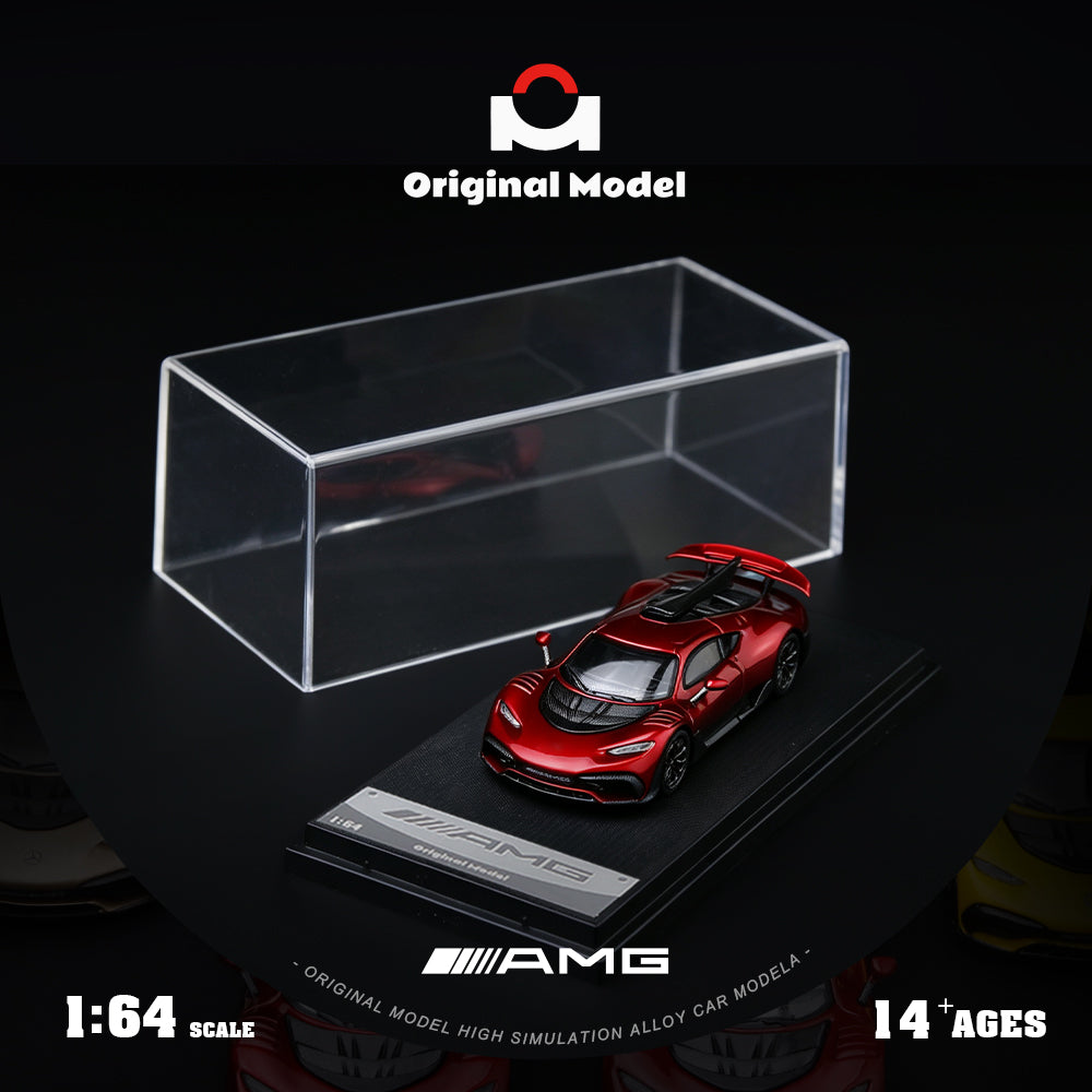 [Preorder] Original Model 1:64 Mercedes Benz AMG one - Metallic Red OM646413