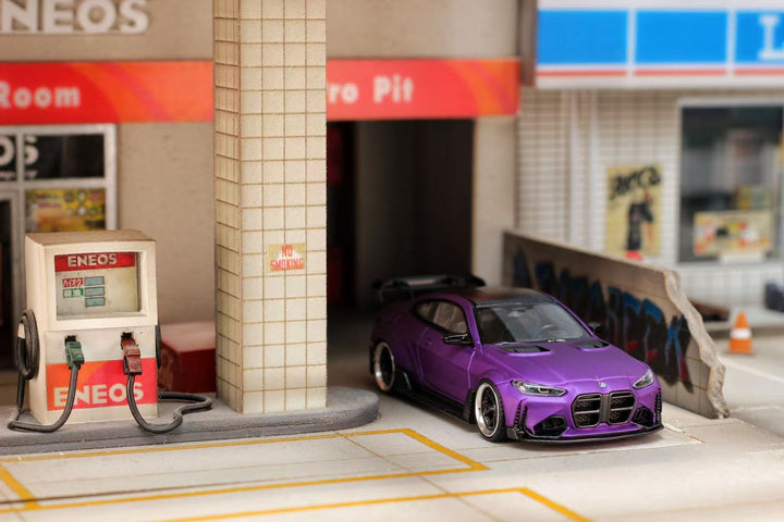 [Preorder] Street Weapon 1:64 BMW G82 M4 Widebody Matte Purple