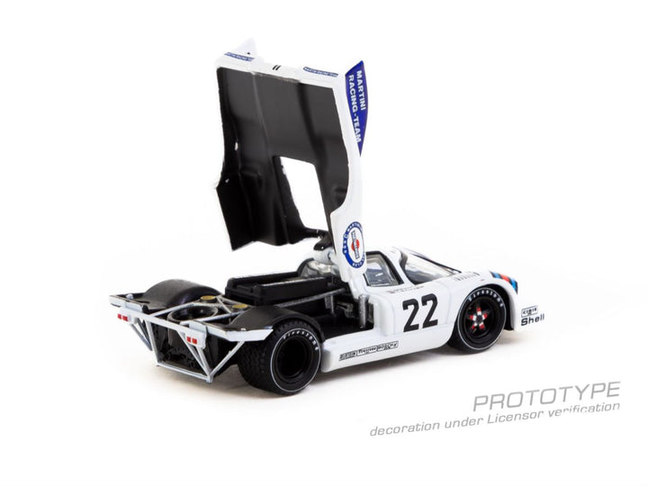 [Preorder] Tarmac Works x CURITIBA64 1:64 Porsche 917 KH 24h Le Mans 1971 Winner #22 CWB64-002-LMW22