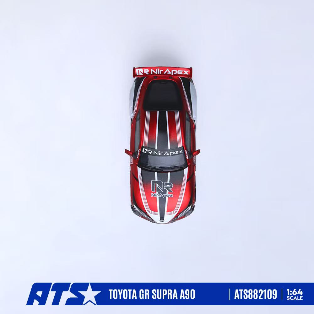 [Preorder] ATS Model 1:64 Toyota GR SUPRA A90 Nir Red Hare ATS882107