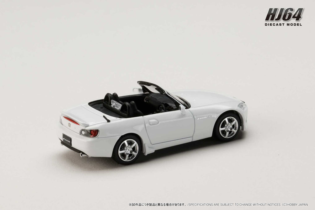 [Preorder] Hobby Japan 1:64 Honda S2000 AP1 CUSTOMIZED VERSION (2 Colours) HJ643020BY/ HJ643020BW