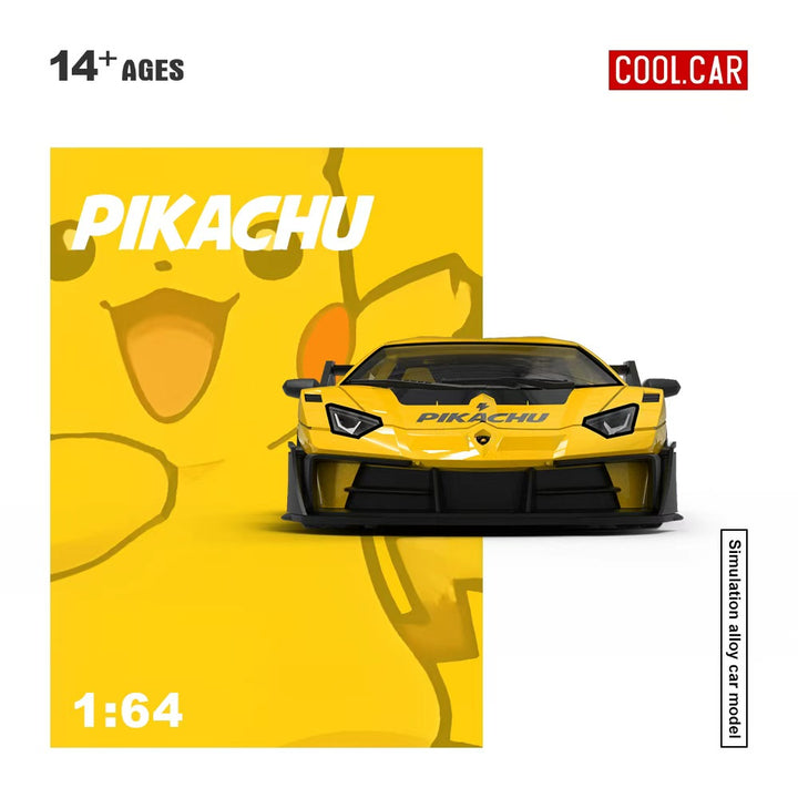 [Preorder] Cool Car 1:64 Lamborghini GTEVO Pikachu Livery CC643833