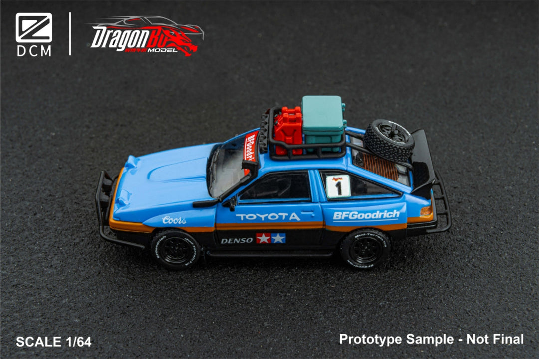 [Preorder] D.BoModel & DCM 1:64 Toyota AE86 Modified Doomsday Escape Bearing Wheel (2 Versions)