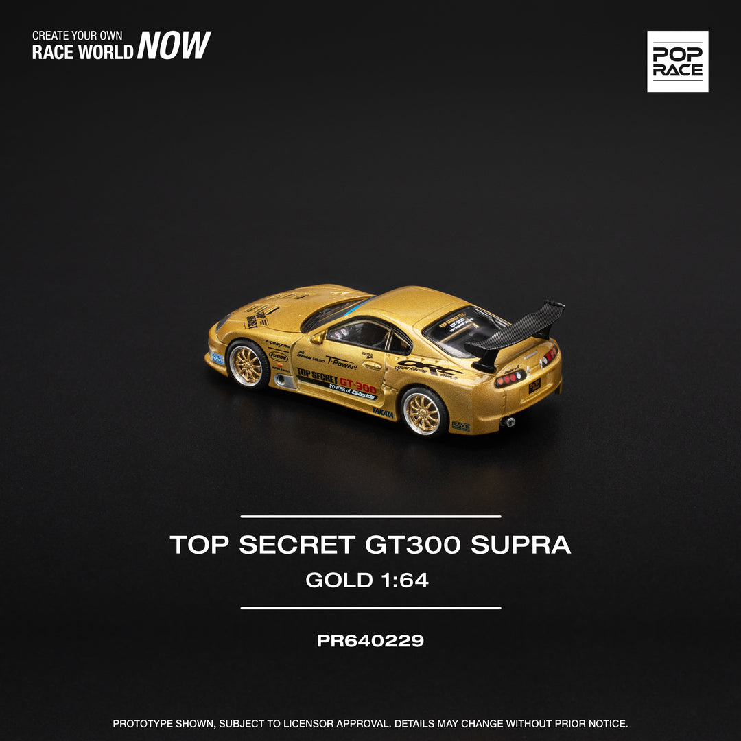 [Preorder] POPRACE 1:64 Toyota Supra Top Secret GT300 PR640229