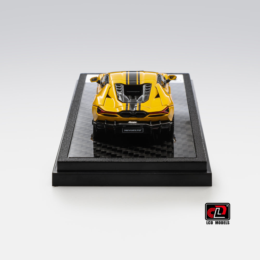 [Preorder] LCD 1:64 Lamborghini Revuelto Yellow 20th Anniversary LCD64042-YE20