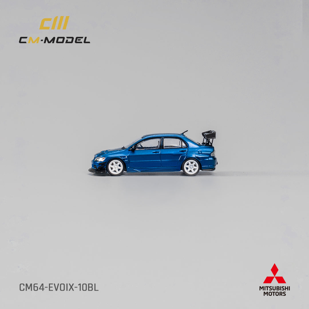 [Preorder] CM Model 1:64 Mitsubishi Lancer EvoIX Metallic Blue