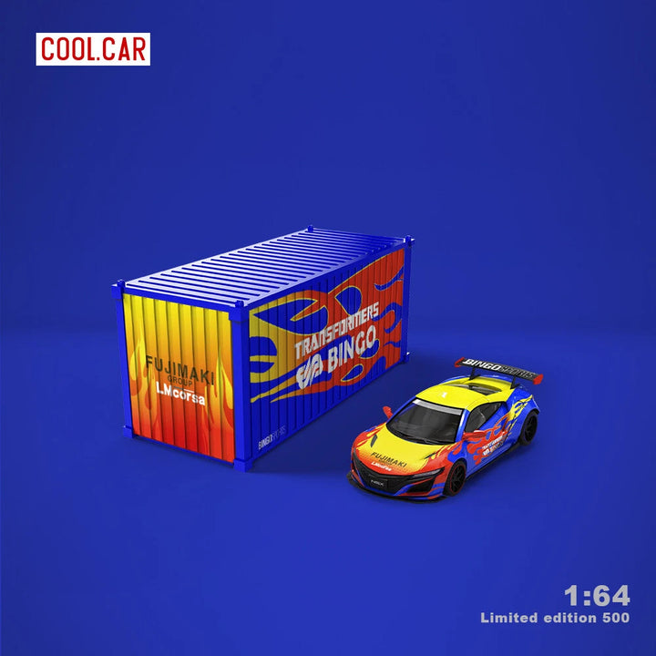 Cool Car 1:64 Honda NSX Warfire Supercar CC641621