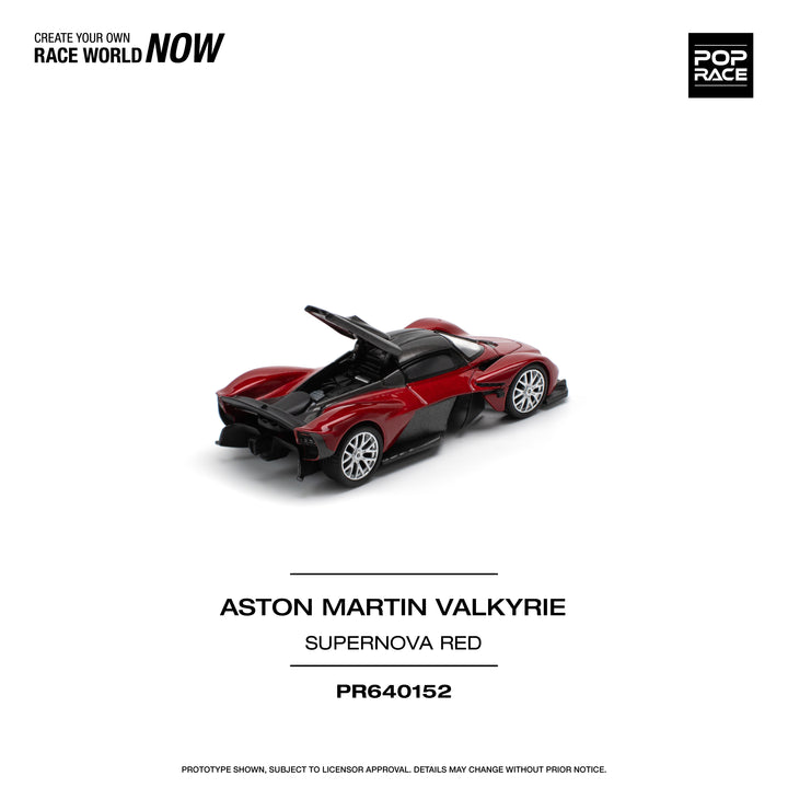 [Preorder] POPRACE 1:64 ASTON MARTIN VALKYRIE SUPERNOVA RED PR640152