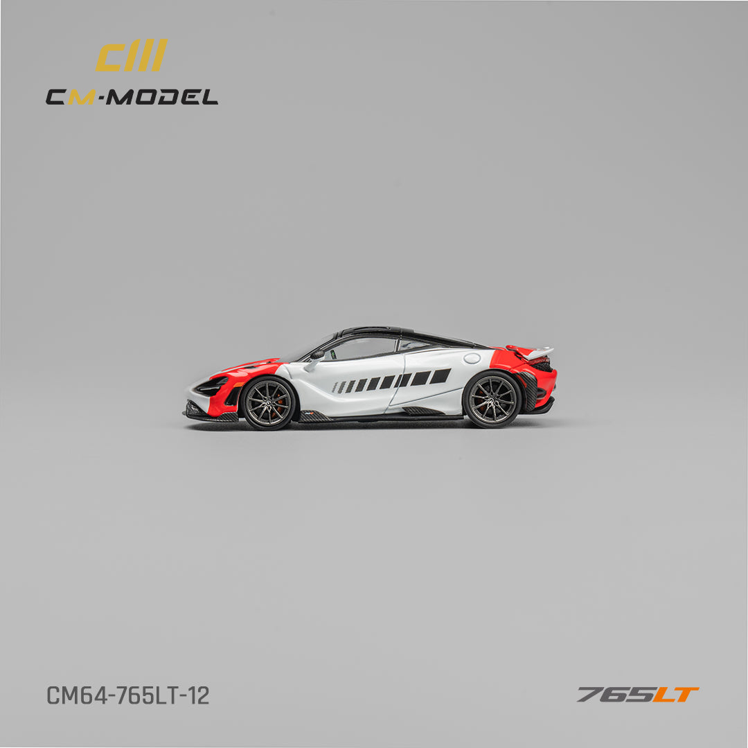 [Preorder] CM Model 1:64 Mclaren 765LT Red/ White