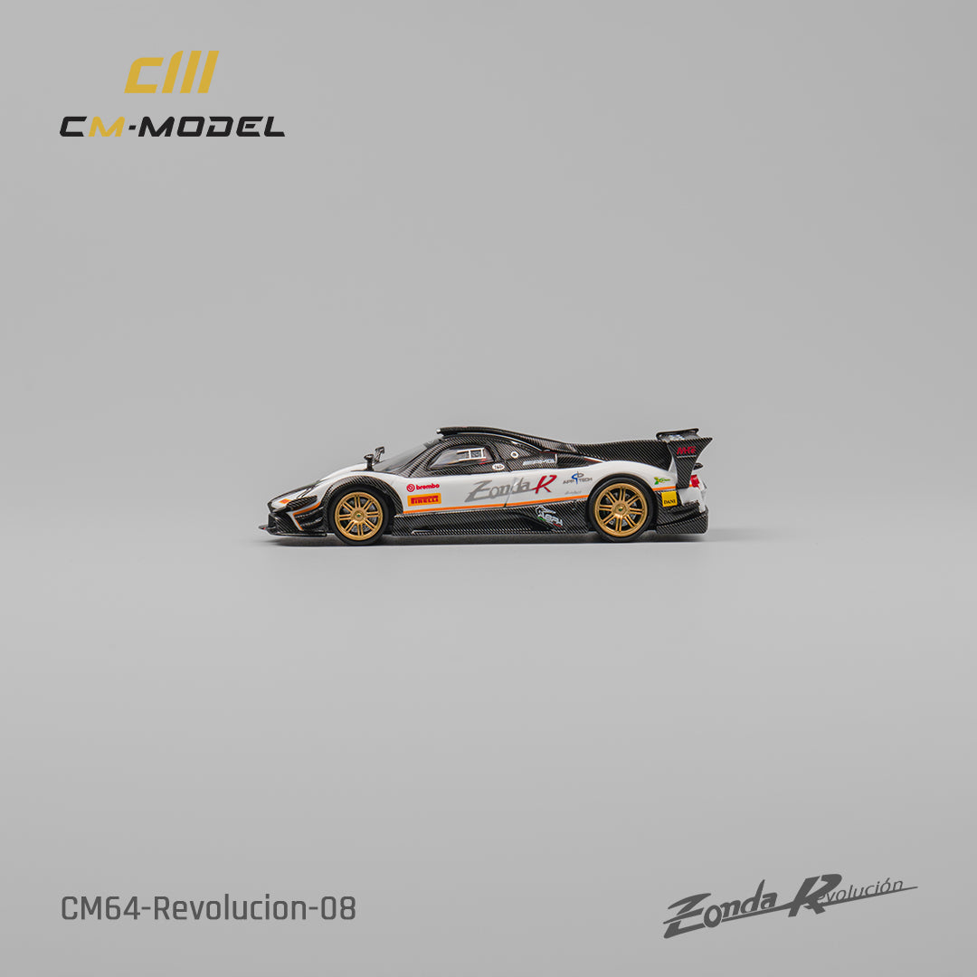 [Preorder] CM Model 1:64 Pagani Zonda Rev (White) CM64-Revolucion-08