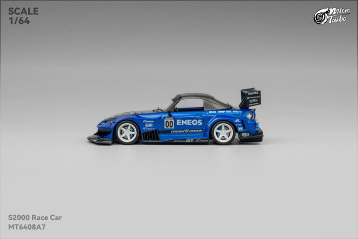 Microturbo 1:64 Custom S2000 Racing - Candy Blue MT6408A7