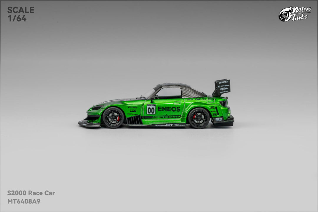 [Preorder] Microturbo 1:64 Custom S2000 RB - Metallic Green MT6408A9